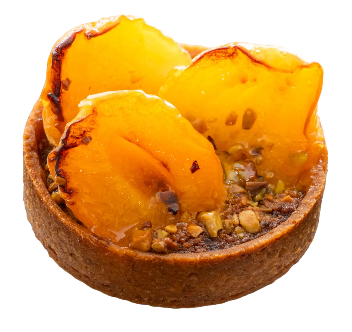 Tarte aux abricots pistache
