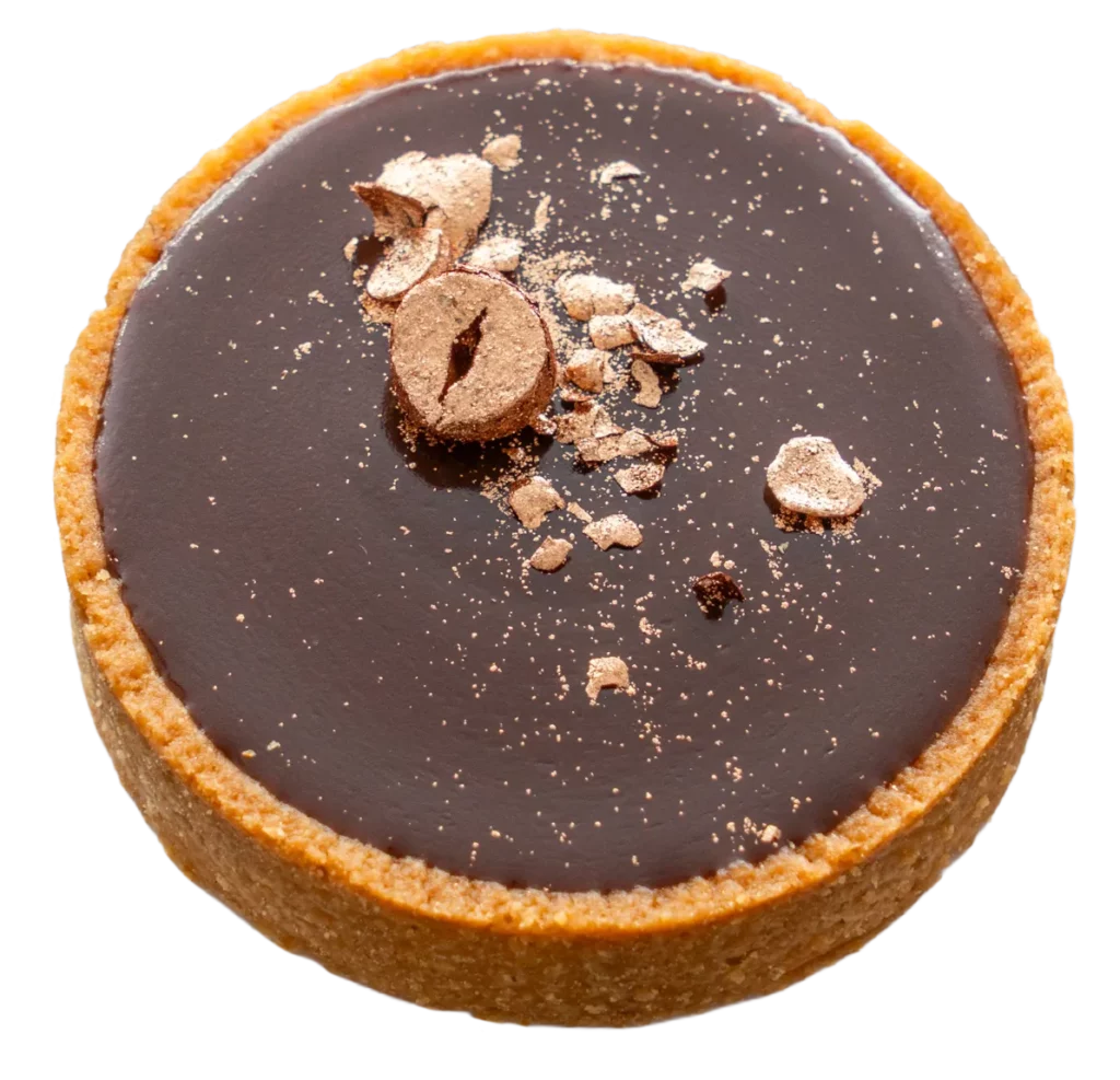 Tarte chocolat-noisette
