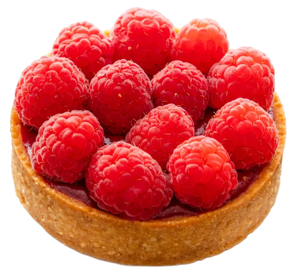 Tarte aux framboises